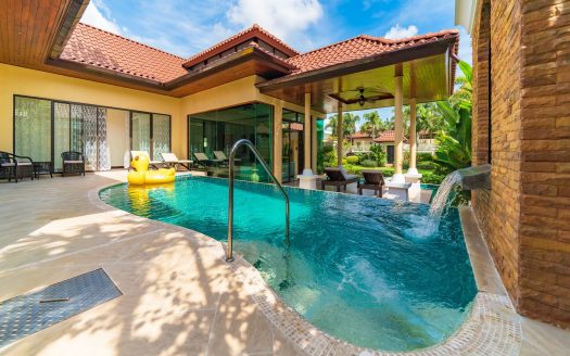 Massive 4-Bedroom Garden Pool Villa: A Tropical Sanctuary Steps from Bang Tao Beach